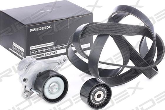 RIDEX 542R0022 - V-Ribbed Belt Set autospares.lv