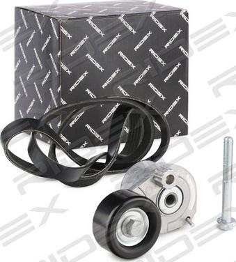 RIDEX 542R0100 - V-Ribbed Belt Set autospares.lv