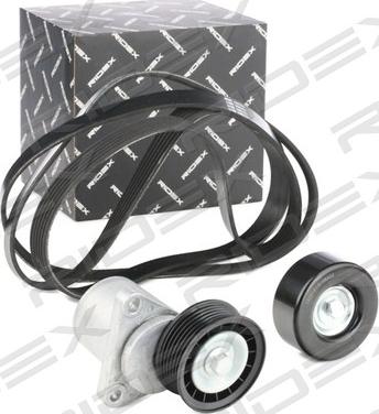 RIDEX 542R0327 - V-Ribbed Belt Set autospares.lv