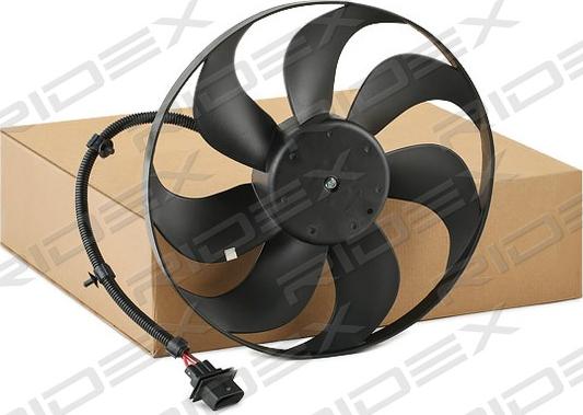 RIDEX 508R0011 - Fan, radiator autospares.lv