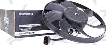 RIDEX 508R0012 - Fan, radiator autospares.lv
