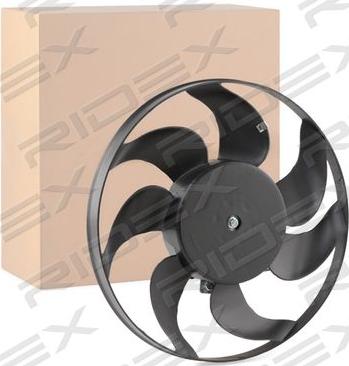 RIDEX 508R0032 - Fan, radiator autospares.lv