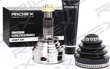RIDEX 5J0127 - Joint, drive shaft autospares.lv