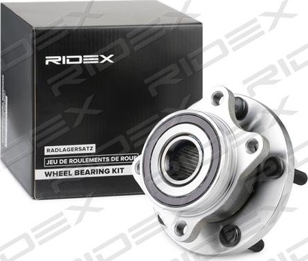 RIDEX 654W0901 - Wheel hub, bearing Kit autospares.lv