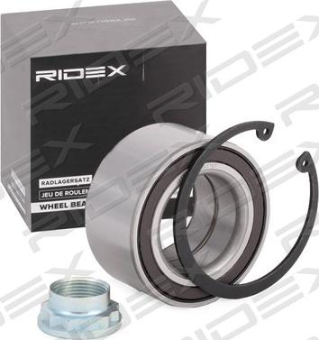 RIDEX 654W0980 - Wheel hub, bearing Kit autospares.lv