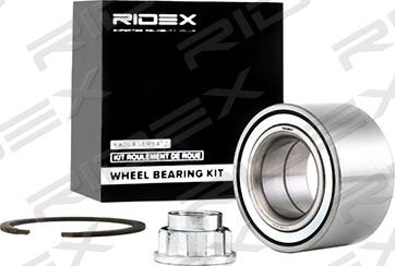 RIDEX 654W0499 - Wheel hub, bearing Kit autospares.lv