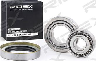 RIDEX 654W0447 - Wheel hub, bearing Kit autospares.lv