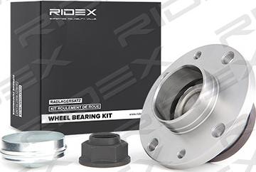 RIDEX 654W0451 - Wheel hub, bearing Kit autospares.lv