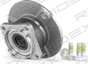 RIDEX 654W0407 - Wheel hub, bearing Kit autospares.lv