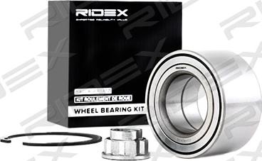 RIDEX 654W0436 - Wheel hub, bearing Kit autospares.lv