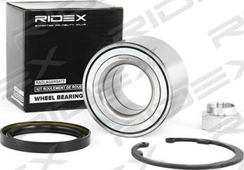 RIDEX 654W0425 - Wheel hub, bearing Kit autospares.lv