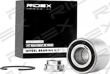 RIDEX 654W0540 - Wheel hub, bearing Kit autospares.lv