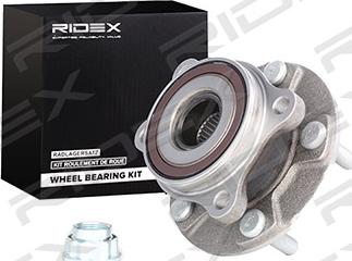 RIDEX 654W0501 - Wheel hub, bearing Kit autospares.lv