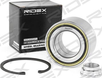 RIDEX 654W0517 - Wheel hub, bearing Kit autospares.lv