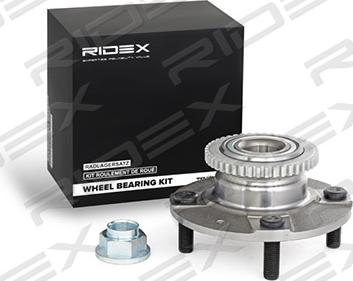RIDEX 654W0581 - Wheel Hub autospares.lv