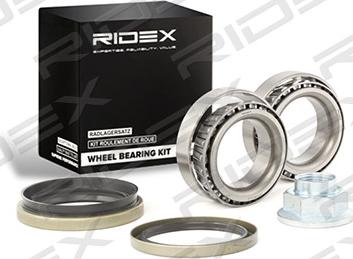 RIDEX 654W0525 - Wheel hub, bearing Kit autospares.lv