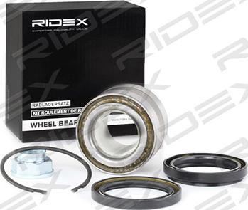 RIDEX 654W0527 - Wheel hub, bearing Kit autospares.lv