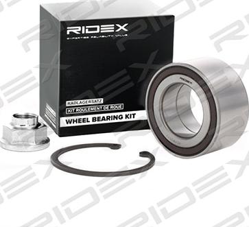 RIDEX 654W0577 - Wheel hub, bearing Kit autospares.lv