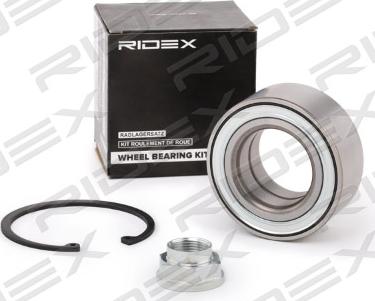 RIDEX 654W0679 - Wheel hub, bearing Kit autospares.lv