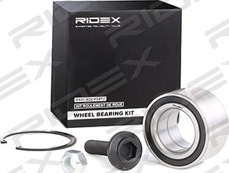 RIDEX 654W0056 - Wheel hub, bearing Kit autospares.lv