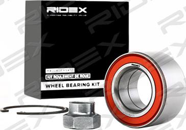 RIDEX 654W0057 - Wheel hub, bearing Kit autospares.lv