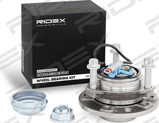 RIDEX 654W0060 - Wheel hub, bearing Kit autospares.lv