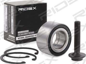 RIDEX 654W0007 - Wheel hub, bearing Kit autospares.lv