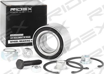 RIDEX 654W0011 - Wheel hub, bearing Kit autospares.lv