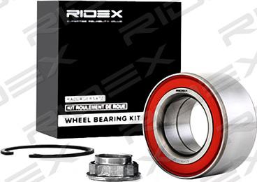 RIDEX 654W0030 - Wheel hub, bearing Kit autospares.lv