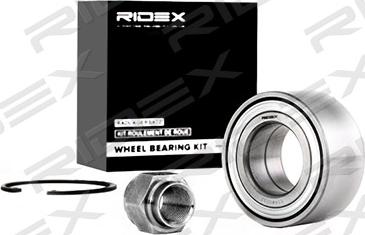 RIDEX 654W0033 - Wheel hub, bearing Kit autospares.lv