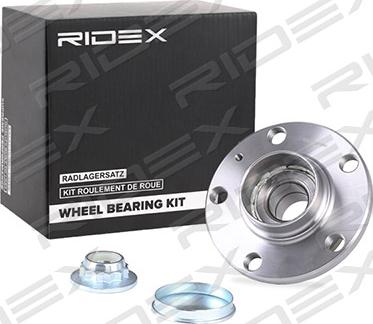 RIDEX 654W0026 - Wheel hub, bearing Kit autospares.lv