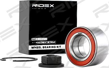 RIDEX 654W0158 - Wheel hub, bearing Kit autospares.lv