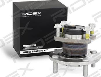 RIDEX 654W0157 - Wheel hub, bearing Kit autospares.lv