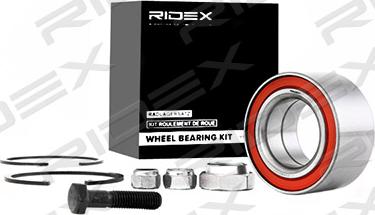 RIDEX 654W0101 - Wheel hub, bearing Kit autospares.lv