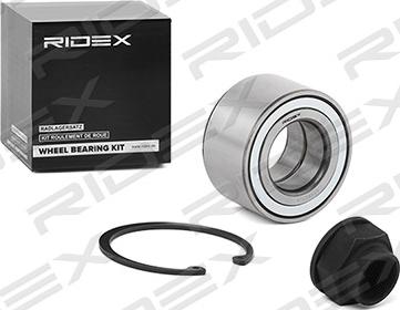 RIDEX 654W0119 - Wheel hub, bearing Kit autospares.lv