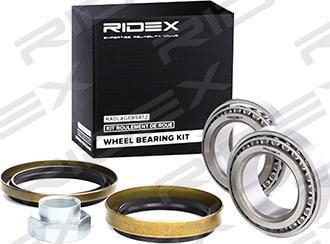 RIDEX 654W0112 - Wheel hub, bearing Kit autospares.lv