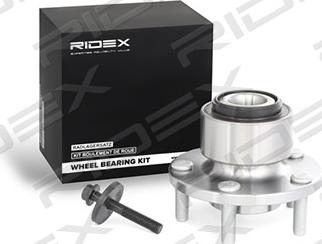 RIDEX 654W0121 - Wheel hub, bearing Kit autospares.lv