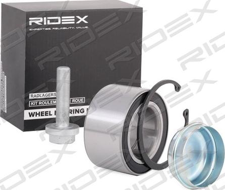 RIDEX 654W0850 - Wheel hub, bearing Kit autospares.lv