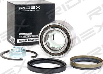 RIDEX 654W0399 - Wheel hub, bearing Kit autospares.lv