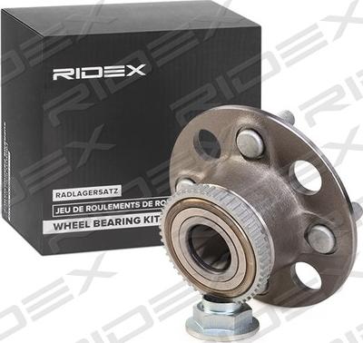 RIDEX 654W0309 - Wheel hub, bearing Kit autospares.lv