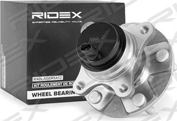 RIDEX 654W0333 - Wheel hub, bearing Kit autospares.lv