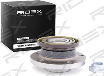 RIDEX 654W0249 - Wheel hub, bearing Kit autospares.lv