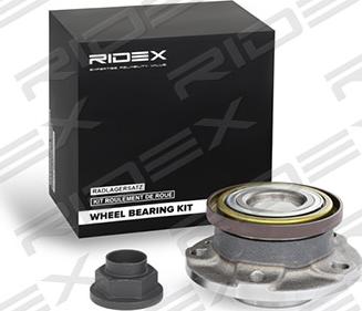 RIDEX 654W0253 - Wheel hub, bearing Kit autospares.lv