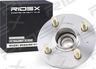 RIDEX 654W0209 - Wheel hub, bearing Kit autospares.lv