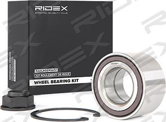 RIDEX 654W0205 - Wheel hub, bearing Kit autospares.lv