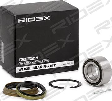 RIDEX 654W0219 - Wheel hub, bearing Kit autospares.lv