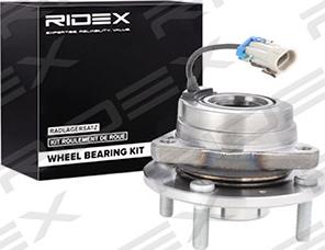RIDEX 654W0217 - Wheel hub, bearing Kit autospares.lv