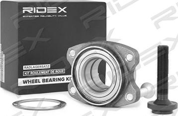 RIDEX 654W0221 - Wheel hub, bearing Kit autospares.lv