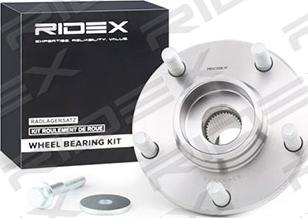 RIDEX 654W0228 - Wheel hub, bearing Kit autospares.lv