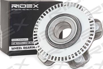 RIDEX 654W0222 - Wheel hub, bearing Kit autospares.lv